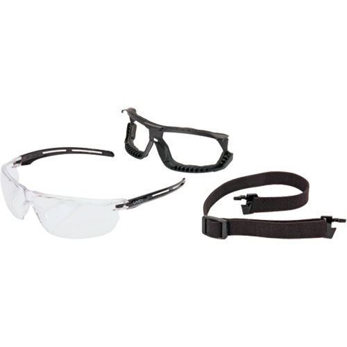 Lunettes de s&eacute;curit&eacute; &eacute;tanches Uvex Tirade, Lentille Transparent, Antibu&eacute;e, ANSI Z87+/R&eacute;pond ou surpasse la norme CSA Z94.3 PB Rental Co. Ltd.