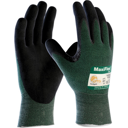 Gants en tricot sans coutures MaxiFlex Cut ATG, T-petit, Calibre 15, Rev&ecirc;tement Mousse de nitrile, ANSI/ISEA 105 niveau 2/EN 388 niveau 3 PB Rental Co. Ltd.