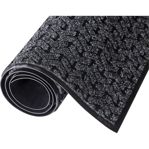 Tire-Track Entrance Mat, Wiper/Scraper, 4' x 6' x 3/8", Charcoal PB Rental Co. Ltd.