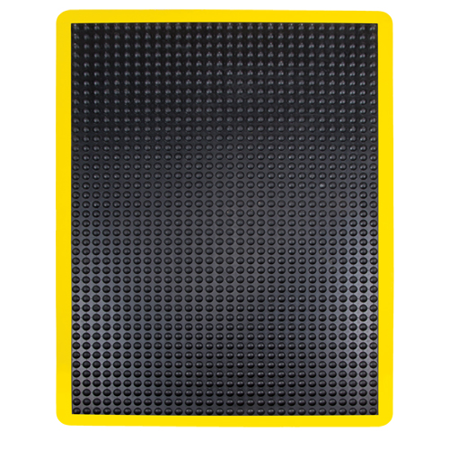 Anti-Fatigue Dome Matting, Bubbled, 2' x 3' x 1/2", Black, Rubber PB Rental Co. Ltd.