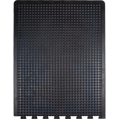 Anti-Fatigue Dome Matting, Bubbled, 3' x 4' x 1/2", Black, Rubber PB Rental Co. Ltd.
