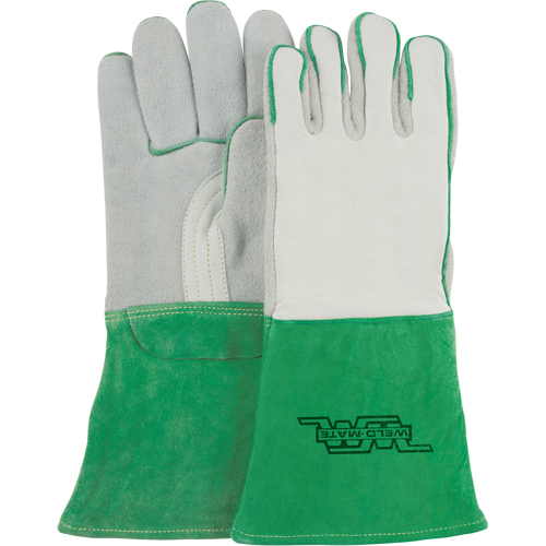 Heavy-Duty Welding Gloves, Split Cowhide, Size Medium PB Rental Co. Ltd.