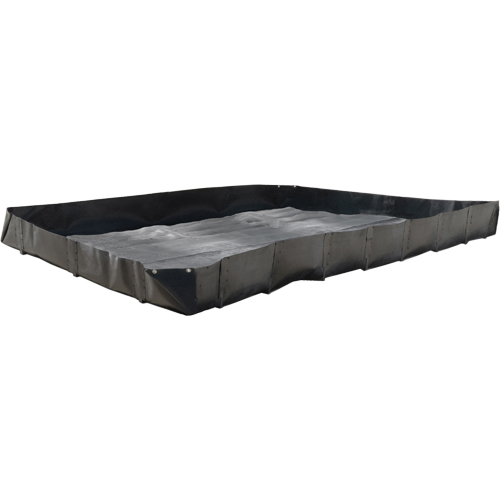 Economy Berms, 119 gal. Capacity, 4' W x 4' L x 12" H, L-Bracket PB Rental Co. Ltd.
