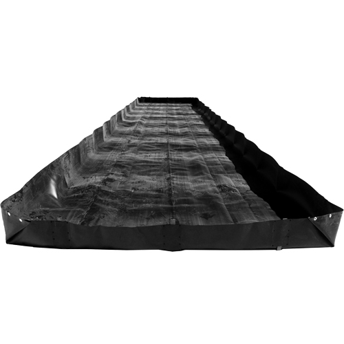 Economy Berms, 2244 US gal. Capacity, 30' W x 10' L x 12" H, L-Bracket PB Rental Co. Ltd.