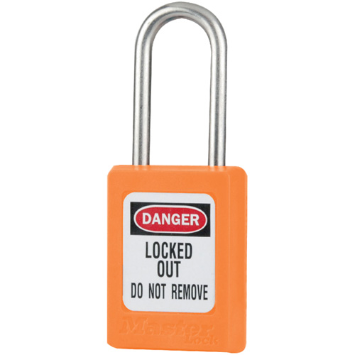 S31 Zenex Safety Padlocks, Orange, Keyed Alike, Thermoplastic, 1-3/8" Width PB Rental Co. Ltd.