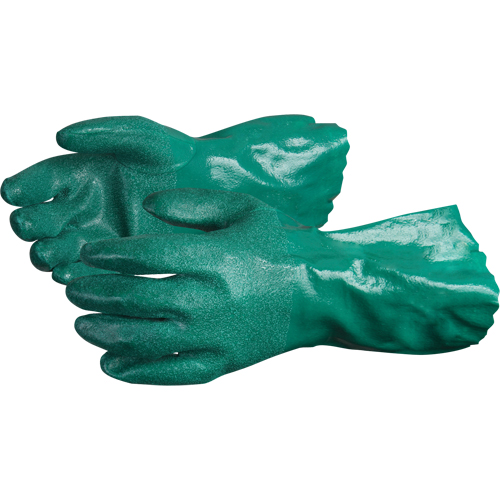 Gants Chemstop avec prise en poudre de c&eacute;ramique, Taille Moyen/8, 12" lo, Nitrile, Doublure en Jersey de coton, 40-mil PB Rental Co. Ltd.