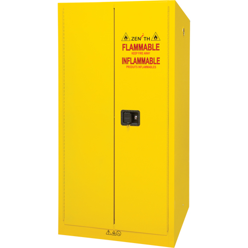 Flammable Storage Cabinet, 60 gal., 2 Door, 34" W x 65" H x 34" D PB Rental Co. Ltd.
