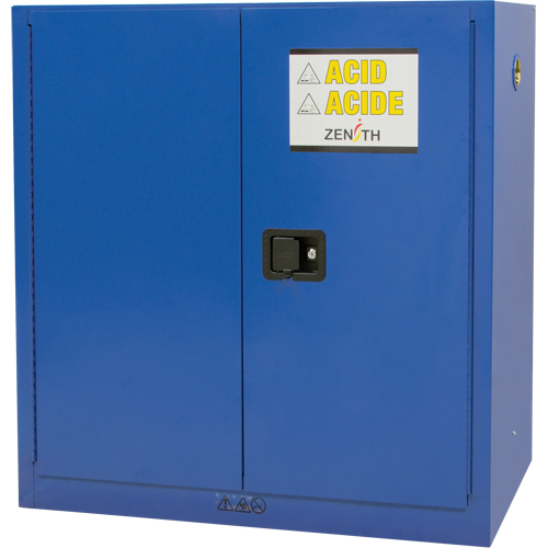 Armoire pour liquides corrosifs, 30 gal., 43" x 44" x 18" PB Rental Co. Ltd.