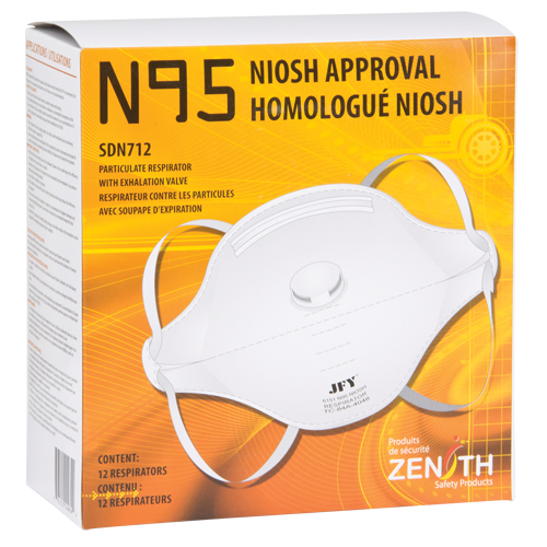 Respirateur contre les particules, N95, Certifi&eacute; NIOSH, Moyen/grand PB Rental Co. Ltd.