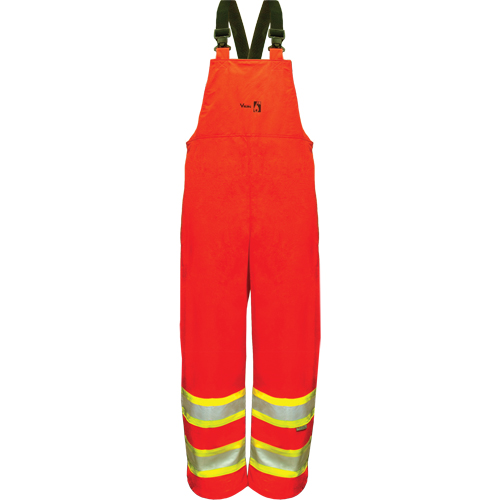 Hi-Vis FR/PU Safety Rain Bib Pants, 4X-Large, Orange PB Rental Co. Ltd.