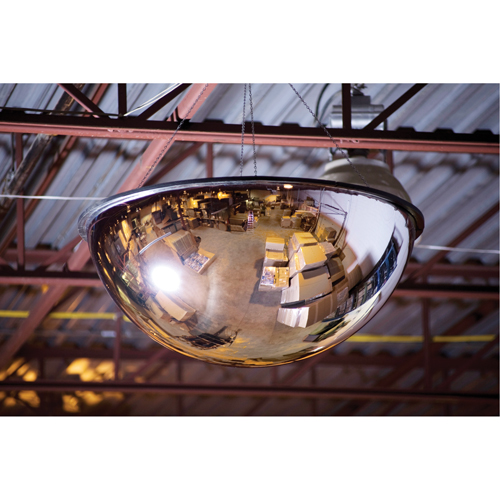 Miroir en d&ocirc;me 360°, D&ocirc;me complet, Dessus ferm&eacute;, Diam&egrave;tre 18" PB Rental Co. Ltd.