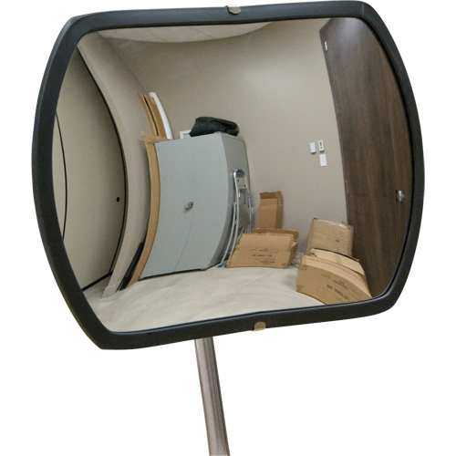 Miroir convexe rectangulaire/rond avec bras t&eacute;lescopique, 12" h x 18" la, Int&eacute;rieur/Ext&eacute;rieur PB Rental Co. Ltd.