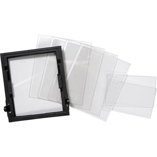 Jeu de plaques de s&eacute;curit&eacute; transparentes Insight PB Rental Co. Ltd.