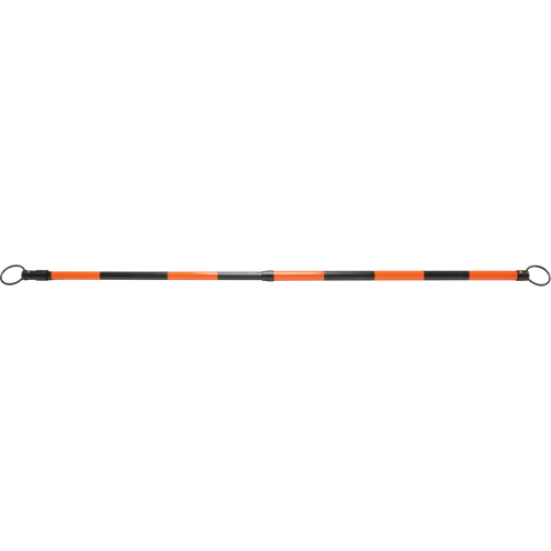 Barre pour c&ocirc;ne de circulation r&eacute;tractable, Longueur d&eacute;ploy&eacute;e de 7' 5'', Noir/Orange PB Rental Co. Ltd.