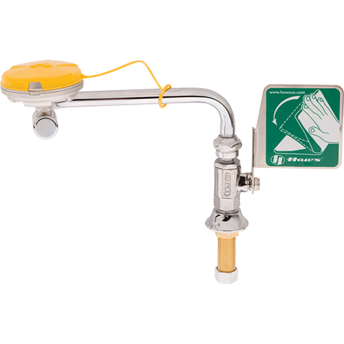 Poste de douche oculaire/faciale Axion, Installation Montage sur &eacute;vier PB Rental Co. Ltd.