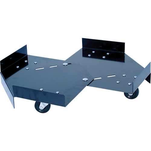 Socle roulant en acier universel, 26,5'' lo x 26,5'' la x 5'' h PB Rental Co. Ltd.