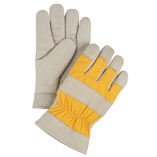 Premium Winter-Lined Work Gloves, Medium, Grain Pigskin Palm, Foam Fleece Inner Lining PB Rental Co. Ltd.