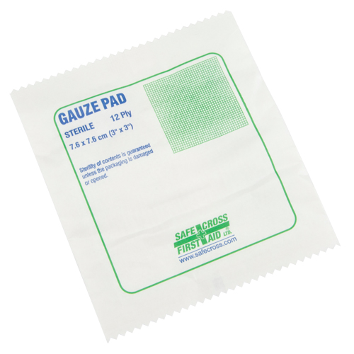 Gauze , Pad, 3" L x 3" W, Sterile, Medical Device Class 1 PB Rental Co. Ltd.