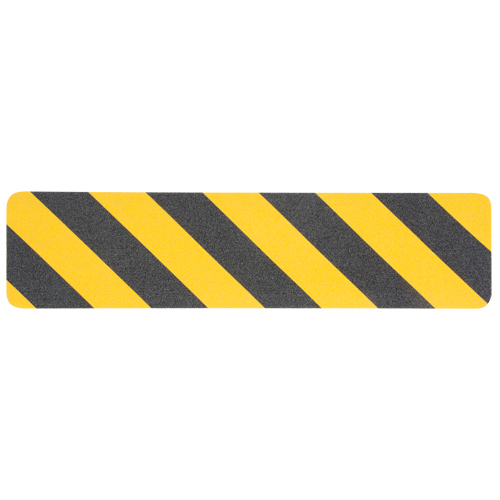 Premium Anti-Skid Tape, 6" x 24", Black & Yellow PB Rental Co. Ltd.