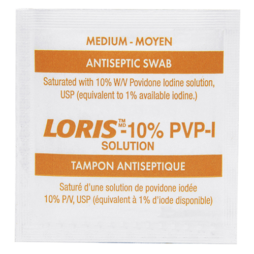 Traitement de pr&eacute;paration a&agrave; la povidone iod&eacute;e, Serviette, Antiseptique PB Rental Co. Ltd.