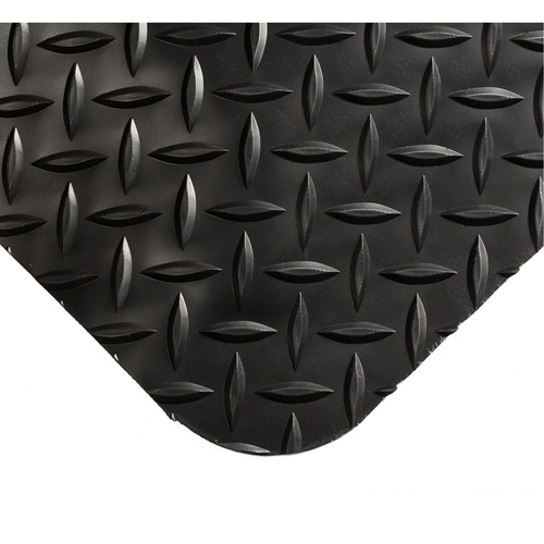 Smart Mats No.497, Diamond, 4' x 10' x 1", Black, PVC/Urethane PB Rental Co. Ltd.