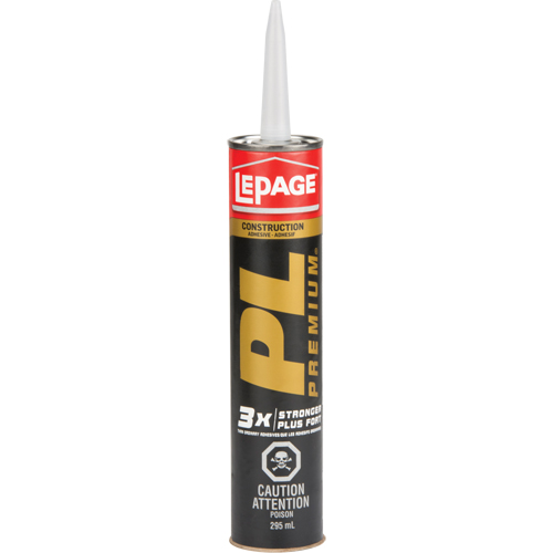 Adh&eacute;sif PL Premium de LePage, 825 ml, Cartouche PB Rental Co. Ltd.