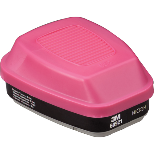 Cartouches pour respirateur s&eacute;rie 6000, Cartouche gaz/vapeur, Vapeurs organiques/P100 PB Rental Co. Ltd.