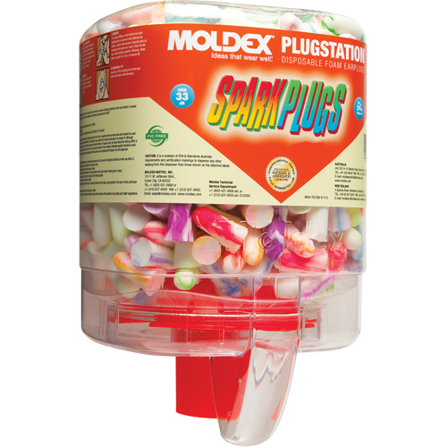 Distributeurs de bouchons d'oreilles Plugstation SparkPlugs PB Rental Co. Ltd.