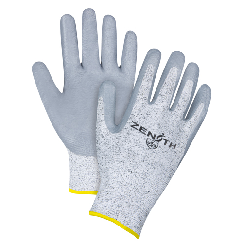 Gants &eacute;lastiques sans coutures r&eacute;sistants &agrave; la coupe, Taille 2T-Grand/11, Calibre 13, Rev&ecirc;tement Nitrile, Enveloppe en PEHP, ANSI/ISEA 105 niveau 2/EN 388 niveau 3 PB Rental Co. Ltd.