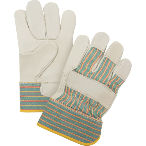 Gants pour ajusteur r&eacute;sistant &agrave; l'abrasion, Moyen, Paume en Cuir fleur de vache PB Rental Co. Ltd.