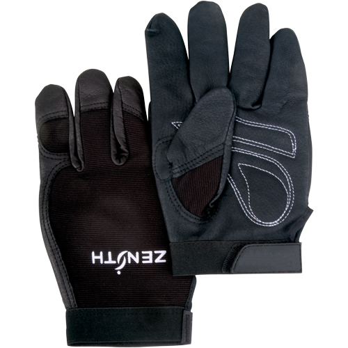 ZM300 Mechanic's Gloves, Grain Leather Palm, Size 2X-Large PB Rental Co. Ltd.