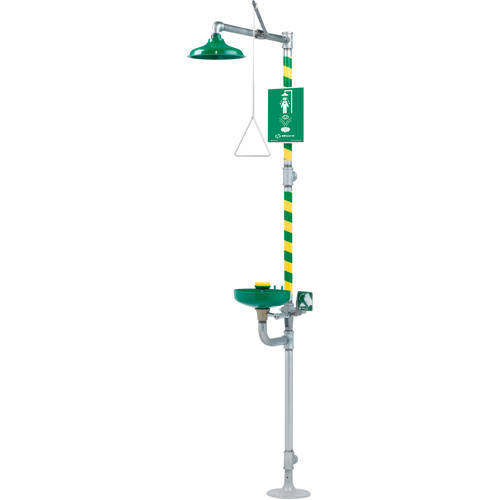 Combinaisons de douche oculaire/faciale & douche d'urgence, Socle PB Rental Co. Ltd.