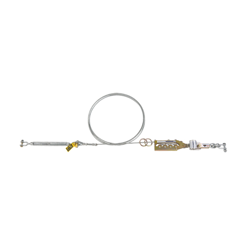 Syst&egrave;me de corde de sauvetage horizontal Sayfline DBI-SALA, C&acirc;ble galvanis&eacute; PB Rental Co. Ltd.