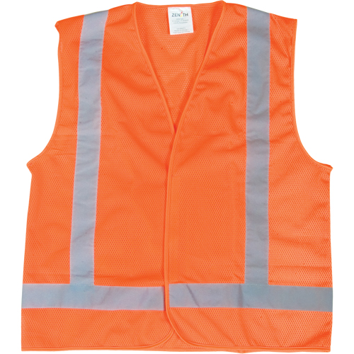 Traffic Safety Vest, High Visibility Orange, X-Large, Polyester PB Rental Co. Ltd.