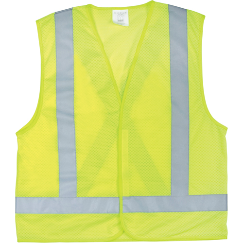Veste de s&eacute;curit&eacute; pour la circulation, Jaune lime haute visibilit&eacute;, Grand, Polyester PB Rental Co. Ltd.