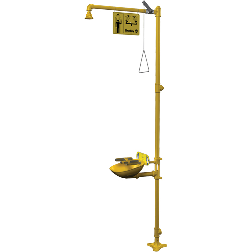 Halo Combination Emergency Shower & Eyewash Station PB Rental Co. Ltd.