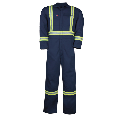 Westex UltraSoft&reg; Unlined Coveralls, Size 34/36, Navy Blue, 12.4 cal/cm2 PB Rental Co. Ltd.