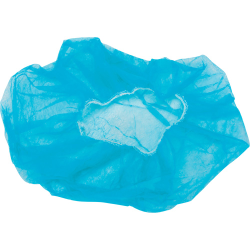 Non-Woven Bouffant Caps, Polypropylene, 21"/Large, Blue PB Rental Co. Ltd.