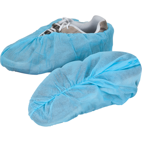 Shoe Covers, X-Large, Polypropylene, Blue PB Rental Co. Ltd.