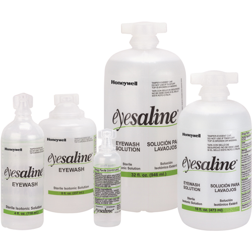 Saline Eyewash Bottles, Full Bottle, 16 oz. PB Rental Co. Ltd.