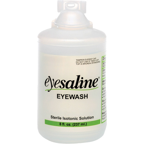 Saline Eyewash Bottles, Full Bottle, 8 oz. PB Rental Co. Ltd.