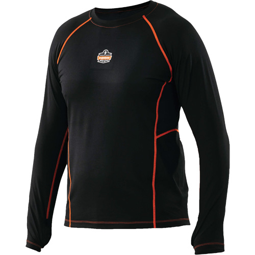 Long Sleeve Thermal Shirts, Men's, Medium, Black PB Rental Co. Ltd.