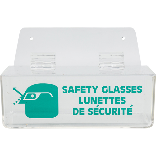 Distributeur de lunettes de s&eacute;curit&eacute; avec couvercle PB Rental Co. Ltd.
