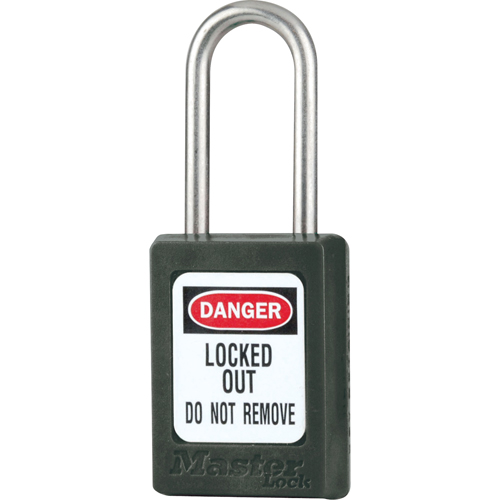 Cadenas de s&eacute;curit&eacute; S31 Zenex, Noir, Cl&eacute;s diff&eacute;rentes, Thermoplastique, Largeur de 1-3/8" PB Rental Co. Ltd.