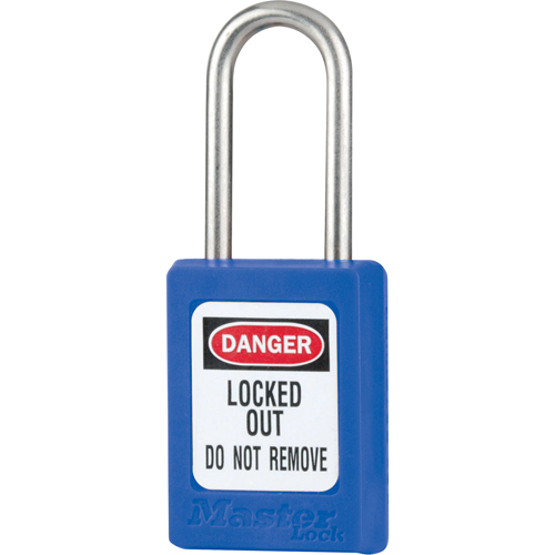 S31 Zenex Safety Padlock, Blue, Keyed Different, Thermoplastic, 1-3/8" Width PB Rental Co. Ltd.
