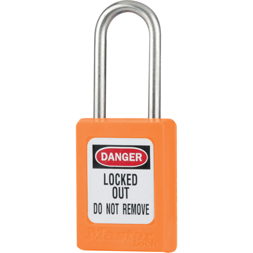 Cadenas de s&eacute;curit&eacute; S31 Zenex, Orange, Cl&eacute;s diff&eacute;rentes, Thermoplastique, Largeur de 1-3/8" PB Rental Co. Ltd.