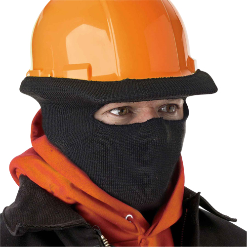 Coiffe extensibles &agrave; enfiler pour casques de s&eacute;curit&eacute;, Taille unique, Noir PB Rental Co. Ltd.