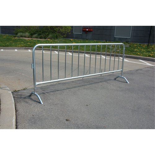 Barri&egrave;re portative, Emboîtables, 102" lo x 40" h, Argent PB Rental Co. Ltd.