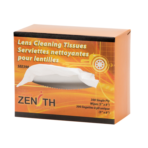 Serviettes nettoyantes pour lentilles, 5" x 8", 300 /pqt. PB Rental Co. Ltd.
