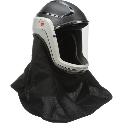 Assemblage de casque Versaflo avec visi&egrave;re de premi&egrave;re qualit&eacute; et enveloppe r&eacute;sistante aux flammes, Universel, Casque rigide, Bavette Simple PB Rental Co. Ltd.